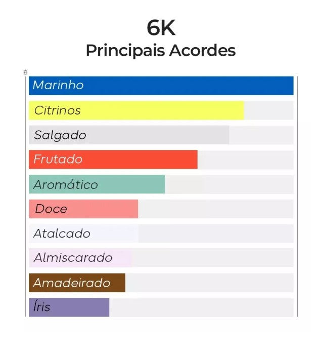 6K Eau de Parfum - 100ml - Beleza2 Perfumes