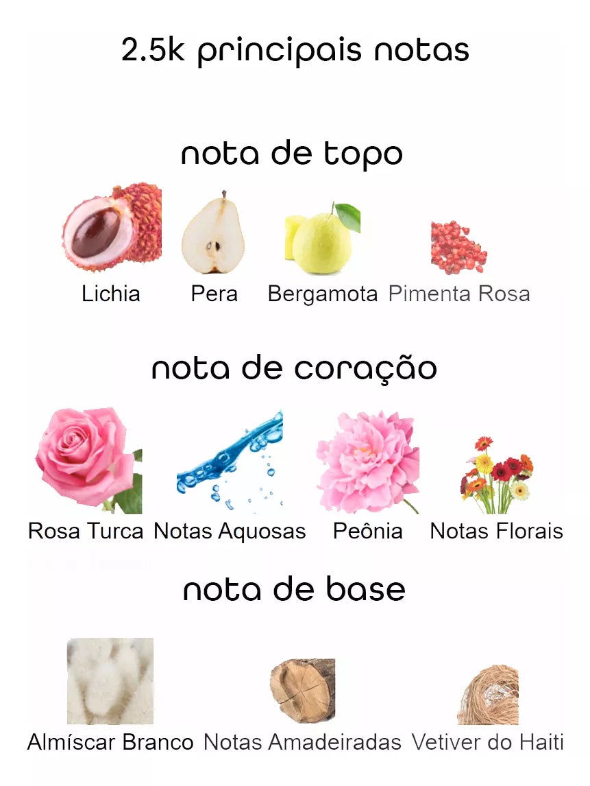 2.5K Eau De Parfum - 100ml - Beleza2 Perfumes