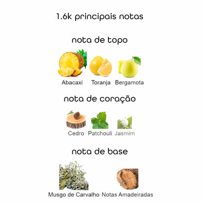 1.6K Eau de Parfum - 100ml -  Beleza2 Perfumes